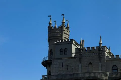 The castle by the sea Stock Photos