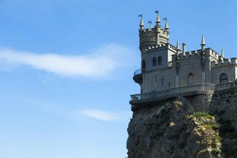 The castle by the sea Stock Photos