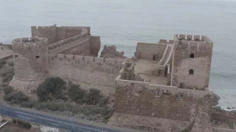 Castle Sea In Safi Video stock 209511281