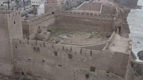 Castle Sea In Safi Video stock 209512150