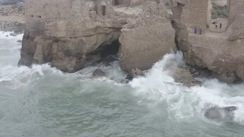 Castle Sea In Safi Video stock 209513298