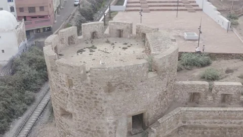 Castle Sea In Safi Video stock 209514159
