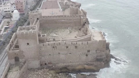 Castle Sea In Safi Video stock 209514281