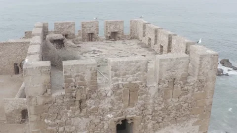 Castle Sea In Safi Video stock 209514685