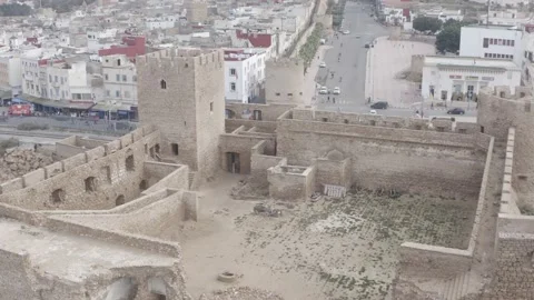 Castle Sea In Safi Video stock 209515405