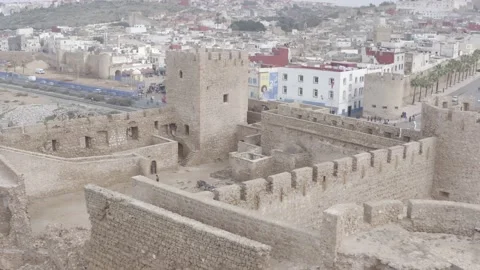 Castle Sea In Safi Video stock 209515854