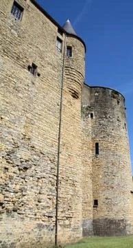 Castle of Sedan Stock Photos