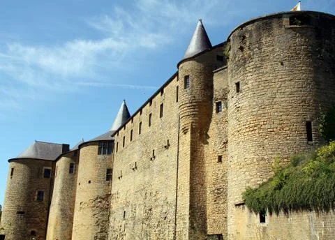 Castle of Sedan Stock Photos