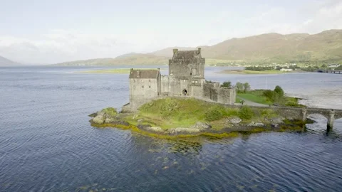 Castle in the shade 1 Stock Footage 263143111