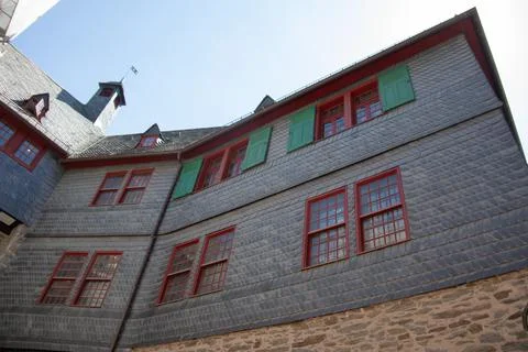 Castle in Solingen 스톡 사진