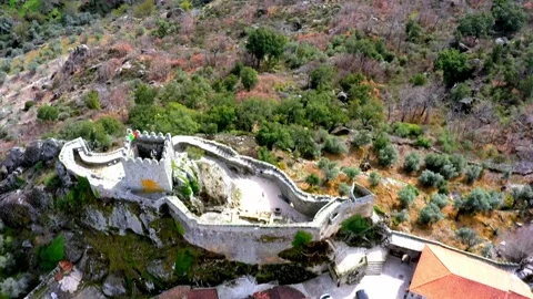 Castle of Sortelha I Castelo de Sortelha Stock Footage 171089692