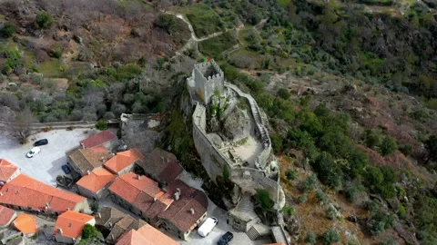 Castle of Sortelha I Castelo de Sortelha Stock Footage 171090105