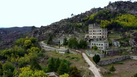 Castle of Sortelha I Castelo de Sortelha Stock Footage 171090847