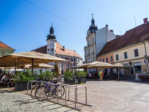Castle Square, Maribor Stock Photos