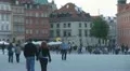 Castle Square, Old Town in Warsaw, Poland HD Footage
