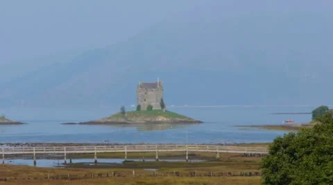 Castle Stalker Stock Footage 56697395