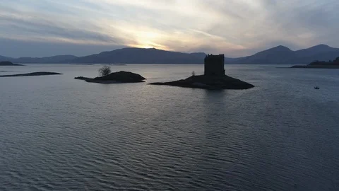 Castle Stalker Video stock 107098737