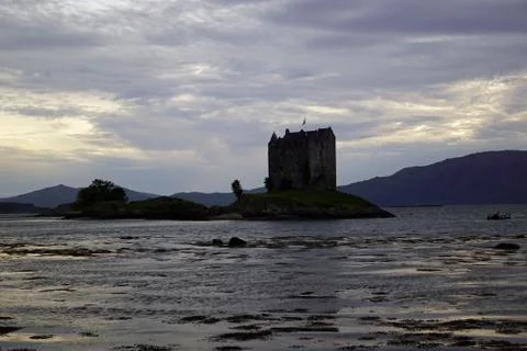 Castle Stalker Stock Photos