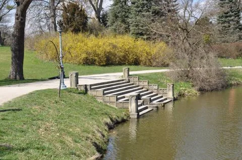 Castle steps Stock Photos