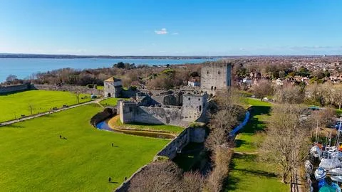 Castle in the Sun Stock Photos