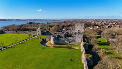 Castle in the Sun Stock Photos