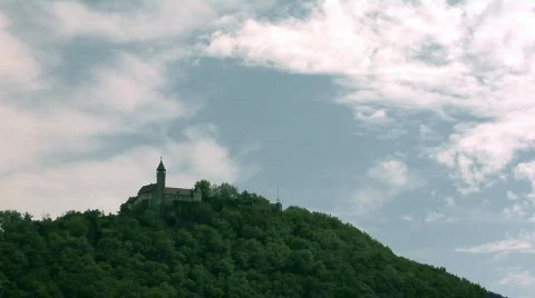 Castle Teck Stock Footage