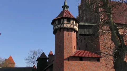 The Castle of the Teutonic Order Stock-Footage 106467607