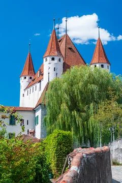 Castle of Thun Stock Photos
