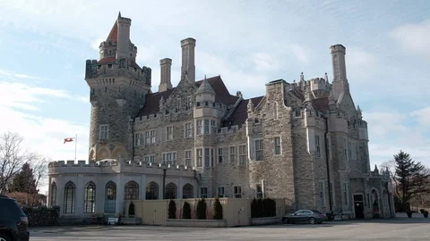 Castle in Toronto Video stock 102535712