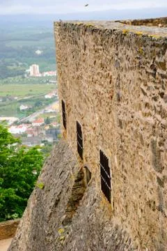Castle tower, abrantes Stock Photos