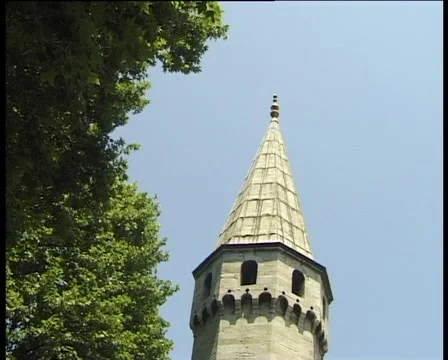 Castle tower Stock Footage 944358