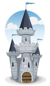 Castle tower 스톡 일러스트