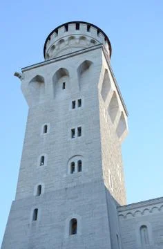 Castle tower 스톡 사진