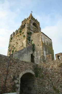 Castle tower Foto stock