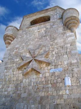 Castle tower Stock Photos