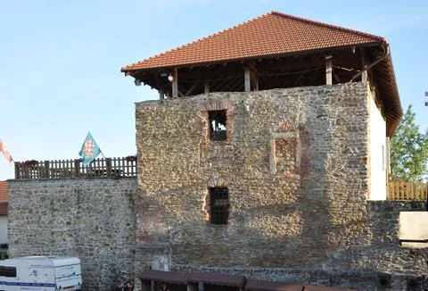 Castle tower Foto stock