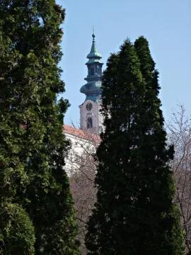 Castle tower Stock Photos