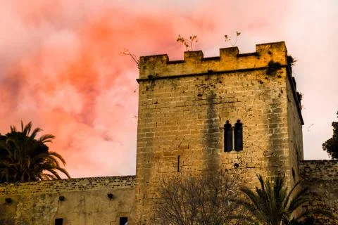 Castle tower Stock Photos