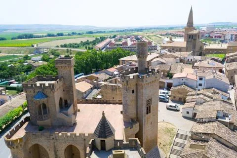 Castle towers Stock Photos