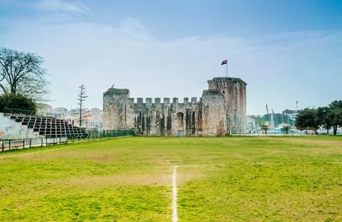 Castle at Trogir Stock Photos