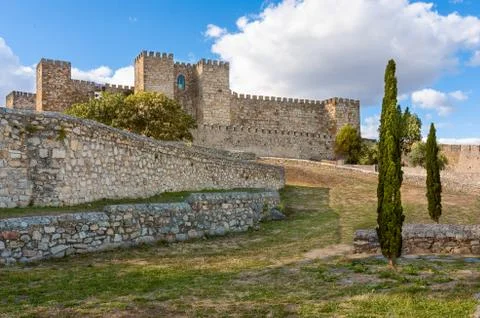 Castle of Trujillo, Stock Photos