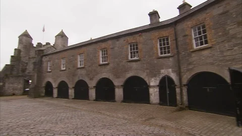 Castle turned museum Stock Footage 87726110