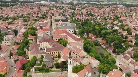 Castle of Veszprem Stock Footage 126891364