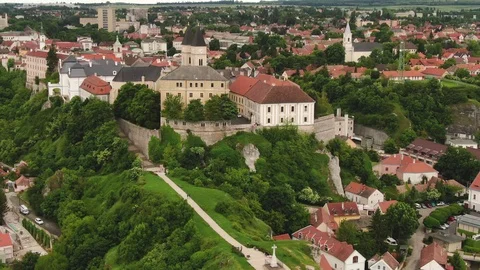 Castle of Veszprem Video stock 126891375