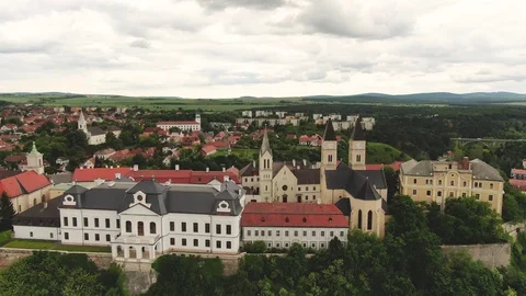 Castle of Veszprem Video stock 126891376