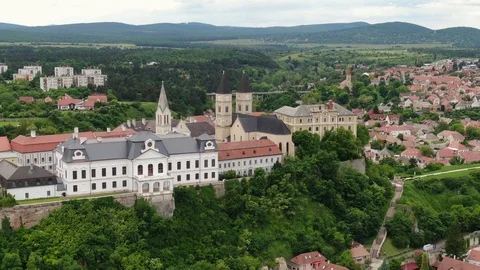 Castle of Veszprem Video stock 126891380
