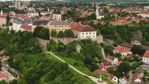 Castle of Veszprem Video stock 126891390