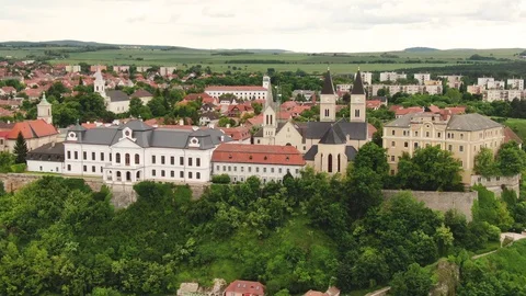 Castle of Veszprem Video stock 126891399