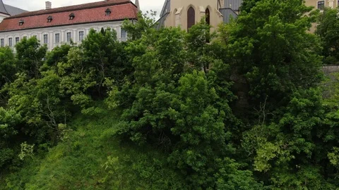 Castle of Veszprem Video stock 126891469