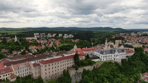 Castle of Veszprem Video stock 126891479